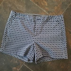 Banana Republic Patterned Dress Shorts